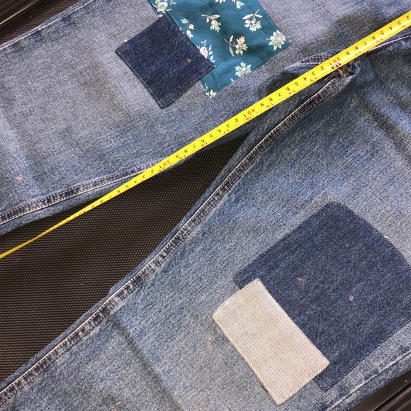 RALPH LAUREN (31/12) Patchwork Boyfried Taper authentic denim classic fit & feel - Picture 3 of 16